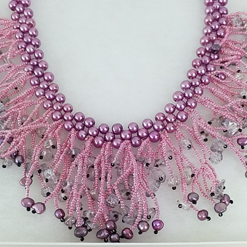 Custom Made Statement Necklace. - Picture 2 of 4